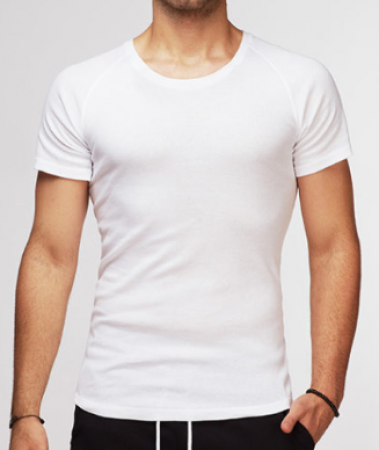 JZ0006 | james & zoe T-Shirt O-Neck – Weiss